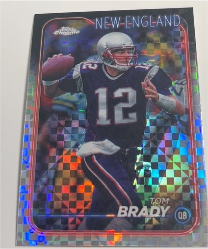 2024 Topps Chrome #120 Tom Brady — front