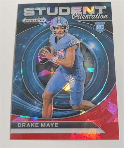 2024 Panini Prizm Draft Picks Student Orientation #SO-DM Drake Maye — front