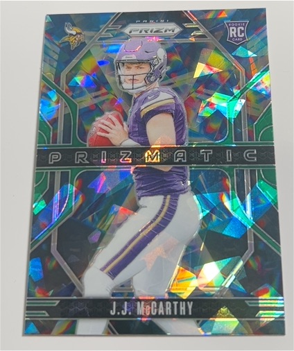 2024 Panini Prizm #8 J.J. McCarthy — front