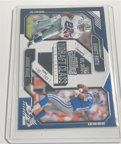 2024 Panini Contenders Historic Draft Class #12 Emmitt Smith / Andre Ware — front