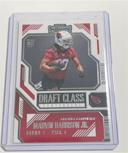 2024 Panini Contenders Draft Class #4 Marvin Harrison Jr. — front