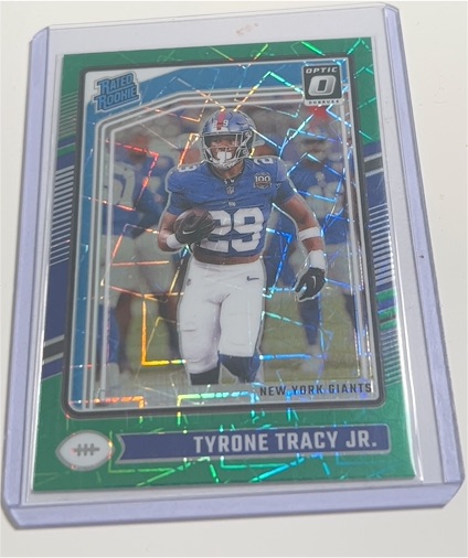 2024 Panini Donruss Optic #259 Tyrone Tracy Jr. — front