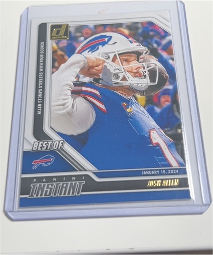 2024 Panini Donruss Best of Instant #6 Josh Allen — front