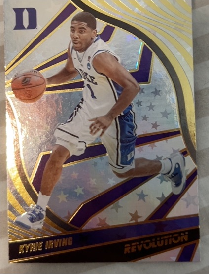 2022 Panini Chronicles Draft Picks #63 Kyrie Irving Revolution Astro Duke — front
