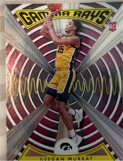 2022 Panini Chronicles Draft Picks Gamma Rays #ZG-KMU Keegan Murray — front