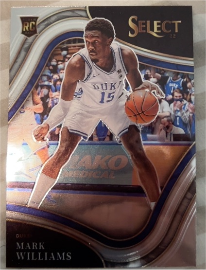 2022 Panini Chronicles Draft Picks #17 Mark Williams — front