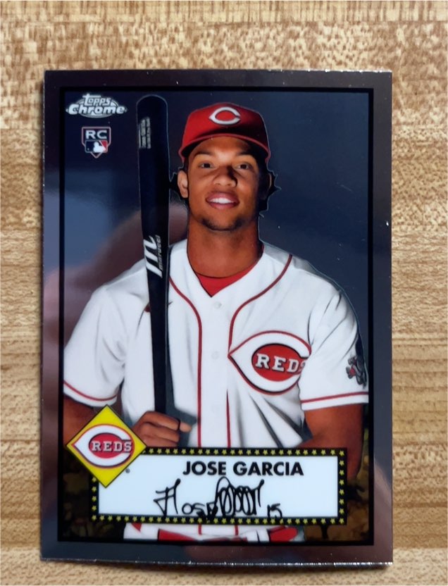 2021 Topps Chrome Platinum Anniversary #35 Jose Garcia — front