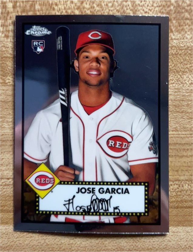 2021 Topps Chrome Platinum Anniversary #35 Jose Garcia — front