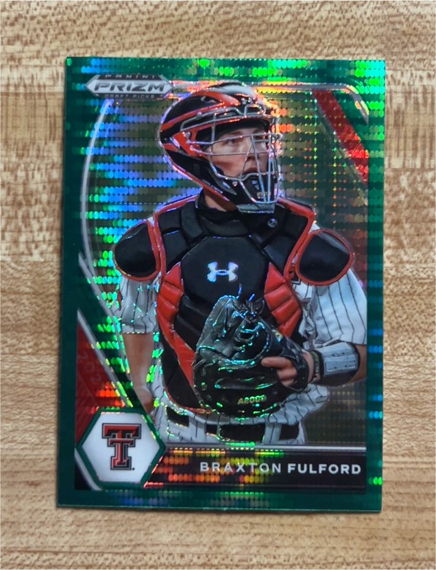 2021 Panini Prizm Draft Picks #PDP170 Braxton Fulford — front