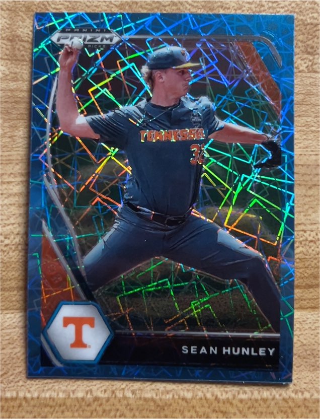 2021 Panini Prizm Draft Picks #PDP206 Sean Hunley — front