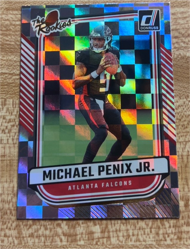 2024 Panini Donruss The Rookies #TR-2 Michael Penix Jr. — front