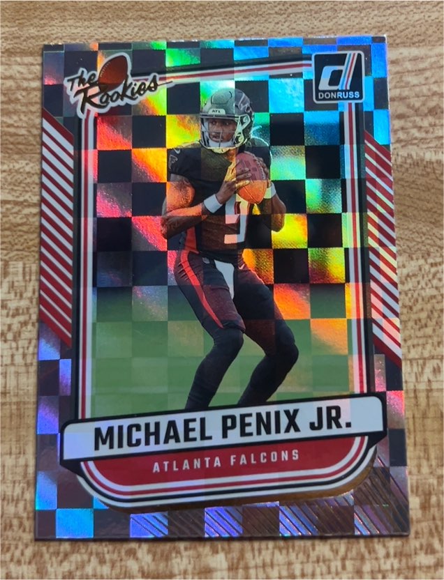 2024 Panini Donruss The Rookies #TR-2 Michael Penix Jr. — front