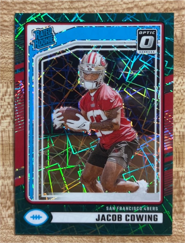2024 Donruss Optic #378 Jacob Cowing — front