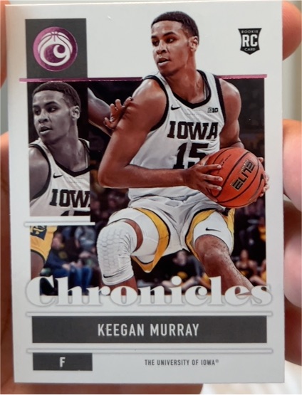 2022 Panini Chronicles Draft Picks #5 Keegan Murray — front