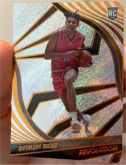 2022 Panini Chronicles Draft Picks Revolution #27 Ousmane Dieng — front
