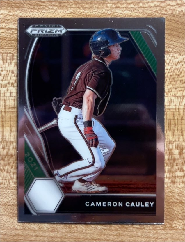 2021 Panini Prizm Draft Picks #PDP73 Cameron Cauley — front
