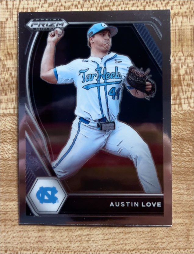 2021 Panini Prizm Draft Picks #PDP90 Austin Love — front