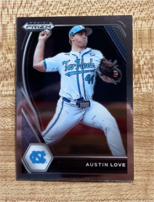 2021 Panini Prizm Draft Picks #PDP90 Austin Love — front