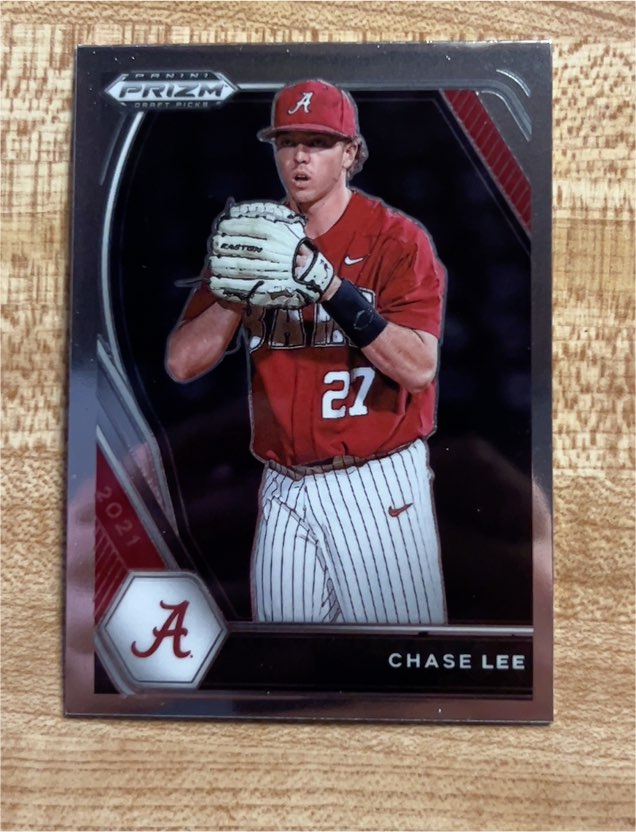 2021 Panini Prizm Draft Picks #PDP164 Chase Lee — front