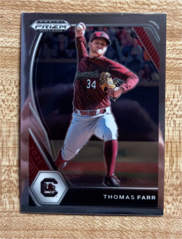 2021 Panini Prizm Draft Picks #PDP150 Thomas Farr — front