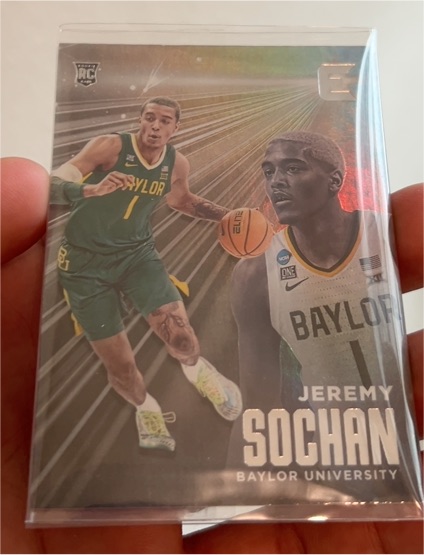 2022-23 Panini Chronicles Draft Picks Essentials #16 Jeremy Sochan — front
