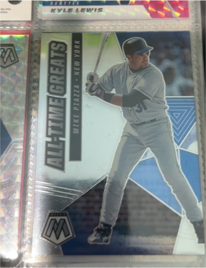 2021 Panini Mosaic All-Time Greats #ATG4 Mike Piazza — front
