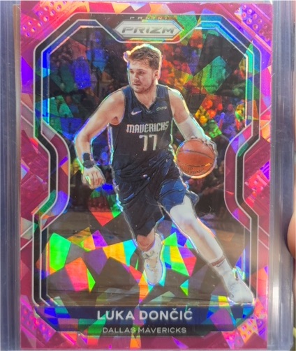 2020-21 Panini Prizm #32 Luka Doncic — front