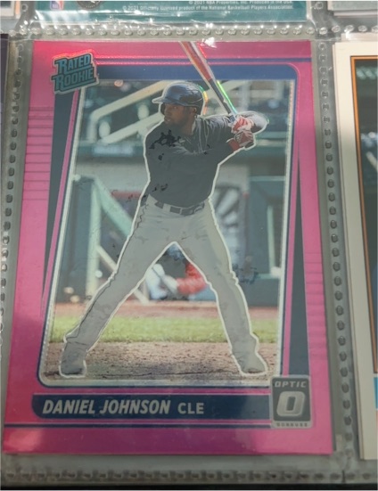 2021 Donruss Optic #96 Daniel Johnson — front