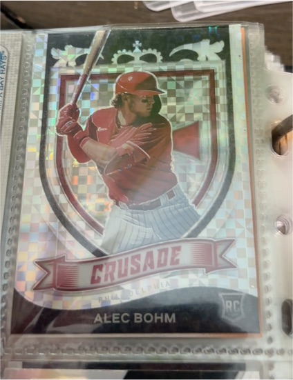 2021 Panini Chronicles Crusade #23 Alec Bohm Rookie — front