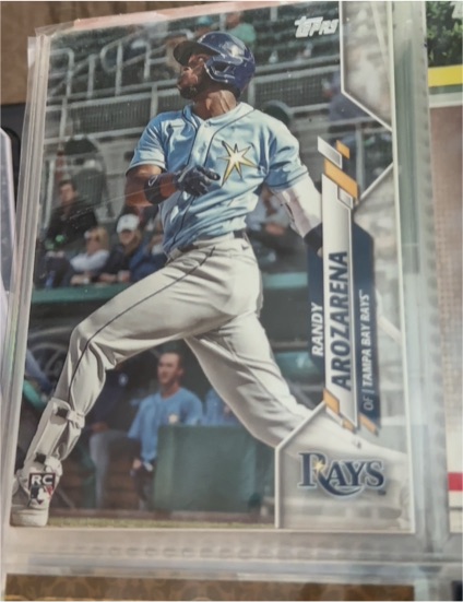 2020 Topps Update #U-208 Randy Arozarena — front