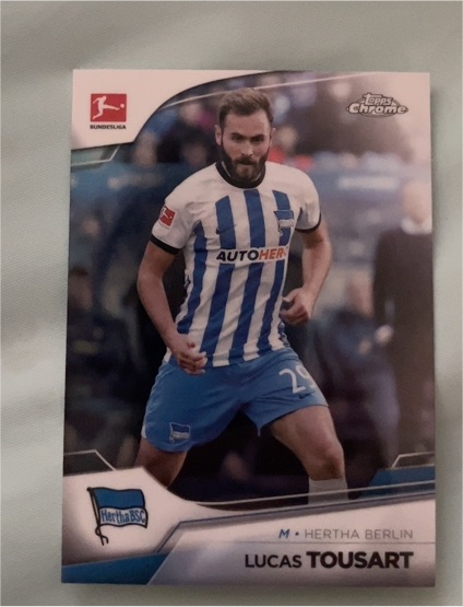 2022-23 Topps Chrome Bundesliga #6 Lucas Tousart — front