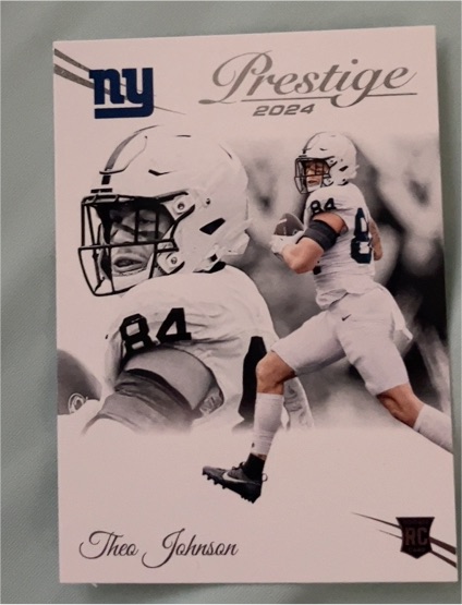 2024 Panini Prestige #375 Theo Johnson — front