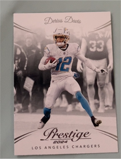2024 Panini Prestige #167 Derius Davis — front
