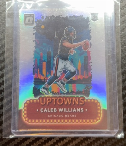 2024 Donruss Optic Uptowns Rookie #1 Caleb Williams — front