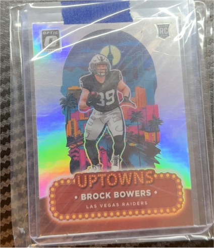 2024 Panini Donruss Optic Uptowns #8 Brock Bowers — front