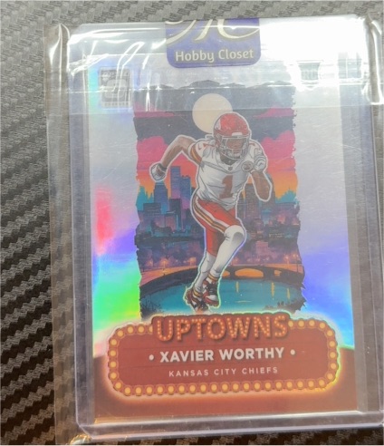2024 Panini Donruss Optic #7 Xavier Worthy Uptowns Rookie — front