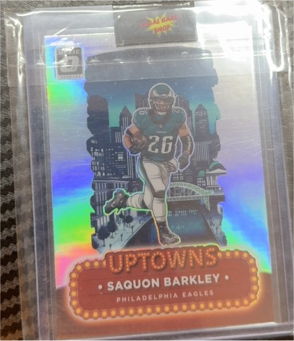2024 Panini Donruss Optic #17 Saquon Barkley Uptowns — front