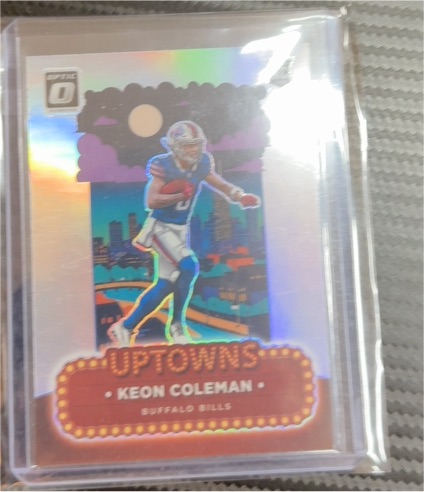 2024 Panini Donruss Optic #15 Keon Coleman Uptowns — front