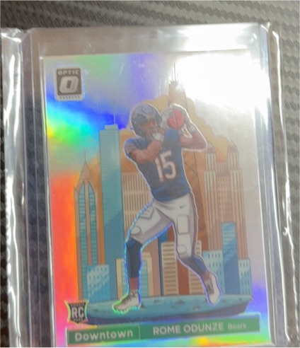 2024 Panini Donruss Optic #15 Rome Odunze Downtown Rookie — front