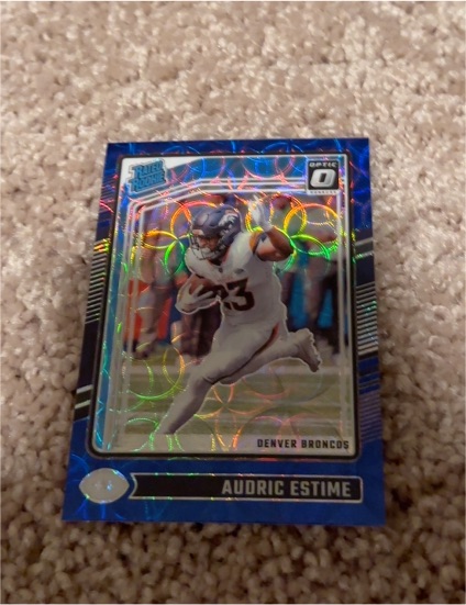 2024 Panini Donruss Optic #206 Audric Estime — front