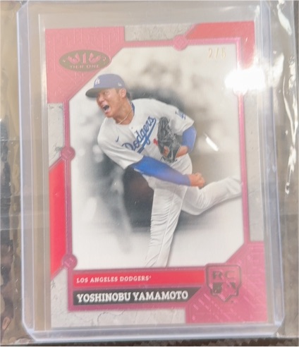 2024 Topps Tier One #71 Yoshinobu Yamamoto — front