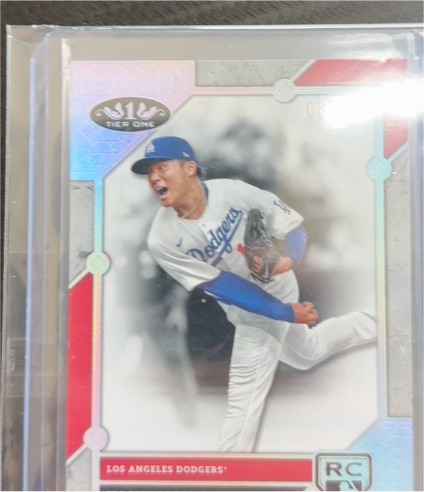 2024 Topps Tier One #71 Yoshinobu Yamamoto — front