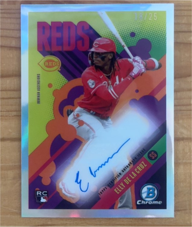 2024 Bowman Chrome Ascensions #BA16 Elly De La Cruz — front