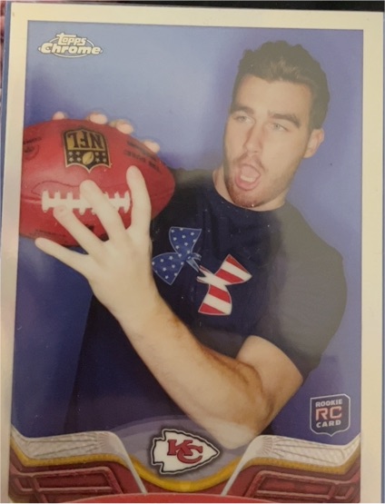 2013 Topps Chrome #118 Travis Kelce — front