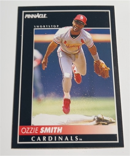 1992 Pinnacle #6 Ozzie Smith — front
