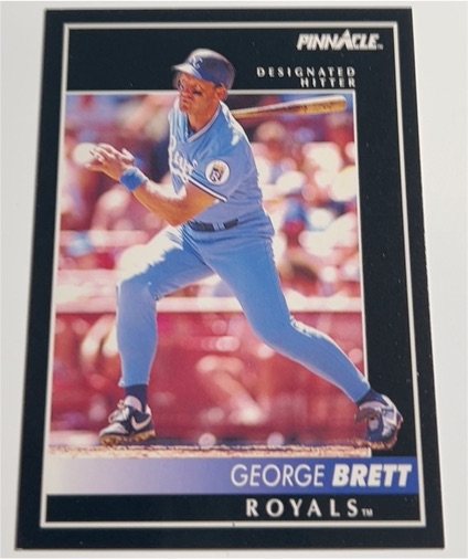 1992 Pinnacle #60 George Brett — front