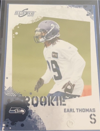 2010 Score #337 Earl Thomas — front