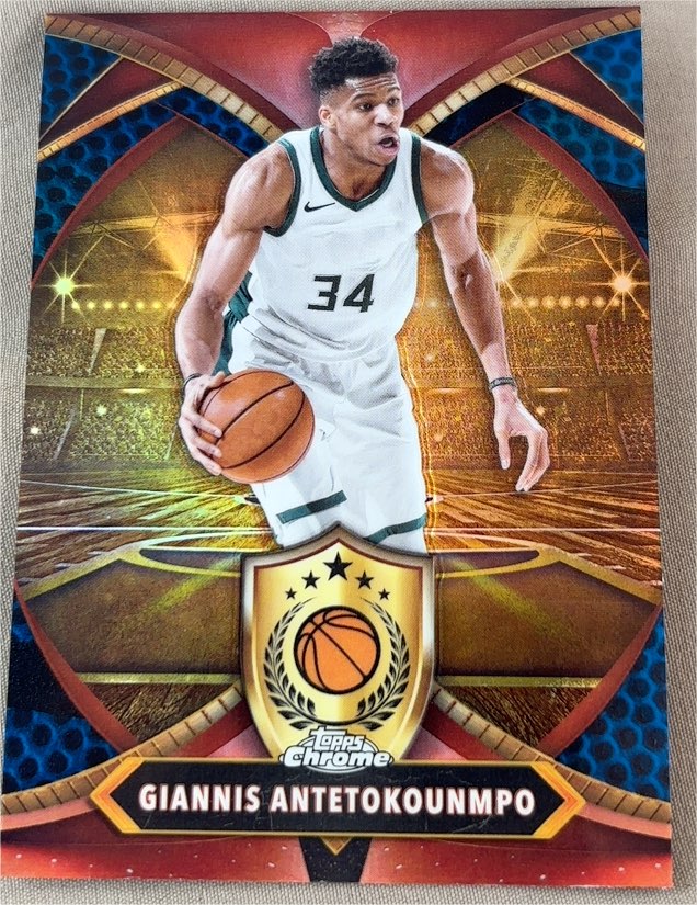 2024-25 Topps Chrome Ball of Duty #BOD-12 Giannis Antetokounmpo — front