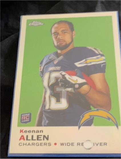 2013 Topps Chrome #7 Keenan Allen — front