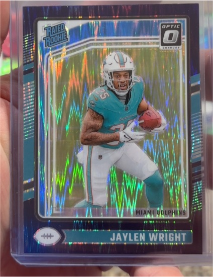 2024 Panini Donruss Optic #249 Jaylen Wright — front